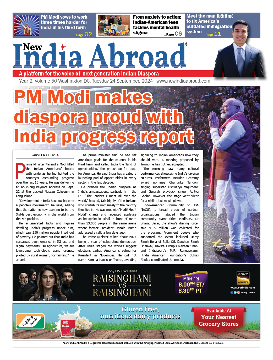 PM Modi makes diaspora proud with India progress report